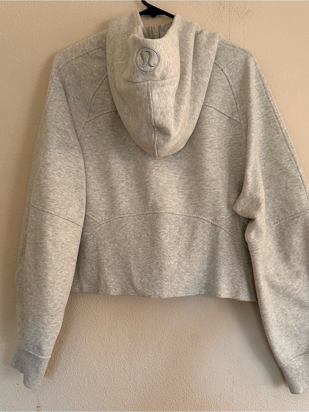 Lululemon Scuba Oversized 1/2 Zip Pullover Hoodie XL / XXL Stanford Embroidery - Picture 6 of 8